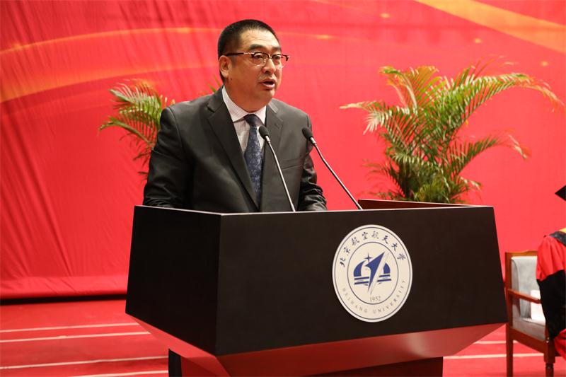 思路決定出路，想法決定干法--科達(dá)潔能董事長邊程出席北航2017-2018學(xué)年研究生畢業(yè)典禮